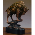 Buffalo Beauty Award. 10-1/2"h x 8"w. Copper Finish Resin.